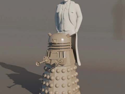 FIGURES FAN ART DR WHO 3D Print Model