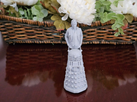 FIGURES FAN ART DR WHO Modelo de Impressão 3D