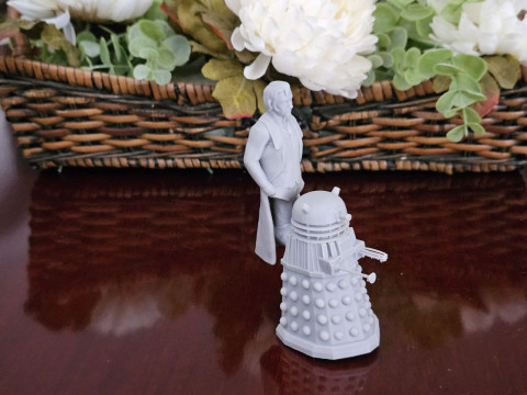 FIGURES FAN ART DR WHO Modelo de Impressão 3D