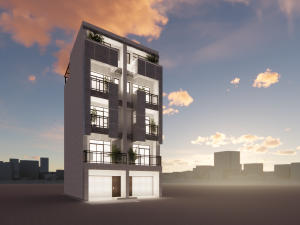 Villa house 3D Model