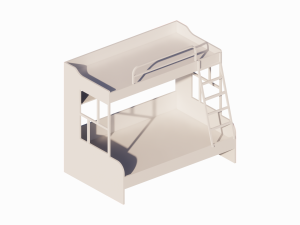 Bunk bed Modelo 3D