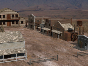 Western Pack 3D Model