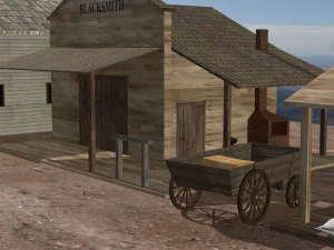 Western Pack 3D Model