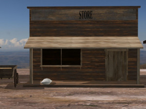 Western Pack 3D मॉडल