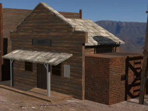 Western Pack 3D Model