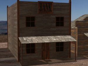 Western Pack 3D मॉडल