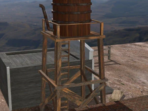Western Pack 3D Model