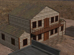 Western Pack 3D Model