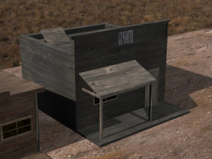 Western Pack 3D मॉडल