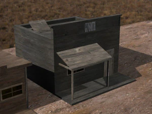 Western Pack 3D Model