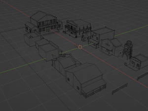 Western Pack 3D Model