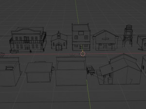 Western Pack 3D मॉडल