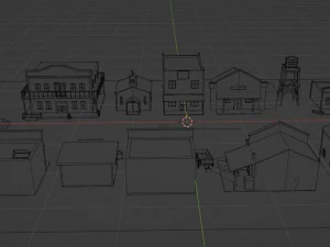 Western Pack 3D Model