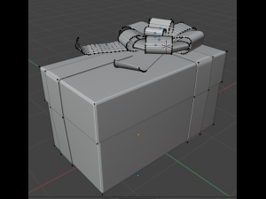 Christmas box 3Dモデル
