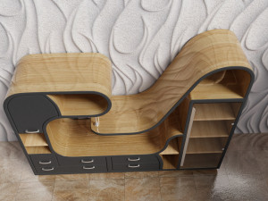 Office cabinet Modelo 3D