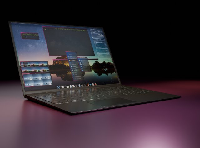 Laptop Modelo 3D .c4d .max .obj .3ds .fbx .stl .blend 
