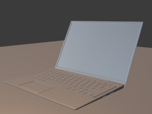 Laptop Modelo 3D