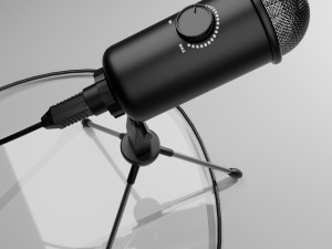 Microphone Model 3D