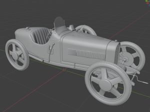 Bugatti t35 3D Модель