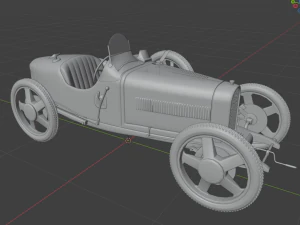 Bugatti t35 3D Model