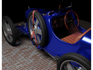 Bugatti t35 3D Модель
