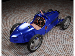 Bugatti t35 3D Модель