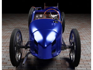 Bugatti t35 3D Модель