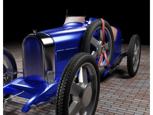 Bugatti t35 3D Модель