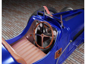 Bugatti t35 3D Модель