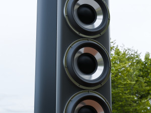 Sound system 3D-Modell