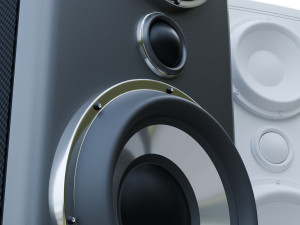 Sound system Modelo 3D