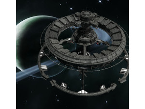 Space stantion 3D-Modell