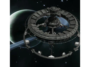 Space stantion 3D Model