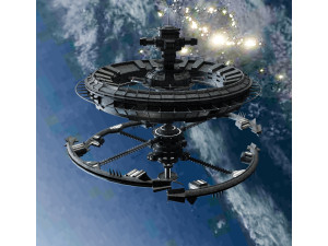 Space stantion 3D-Modell