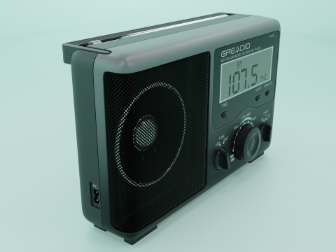 Portable radio 3D Модель