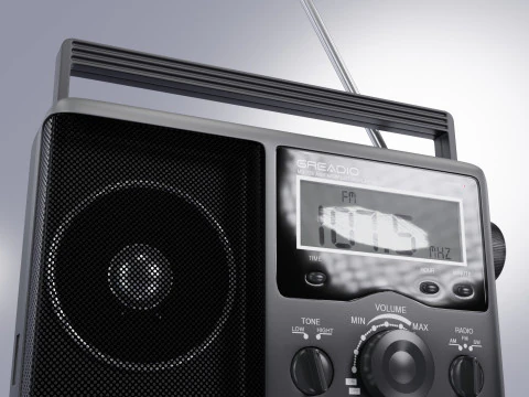 Portable radio 3D Model