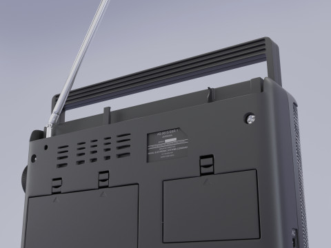 Portable radio 3D Модель