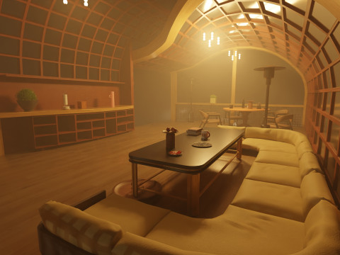 Alcove 3D Model