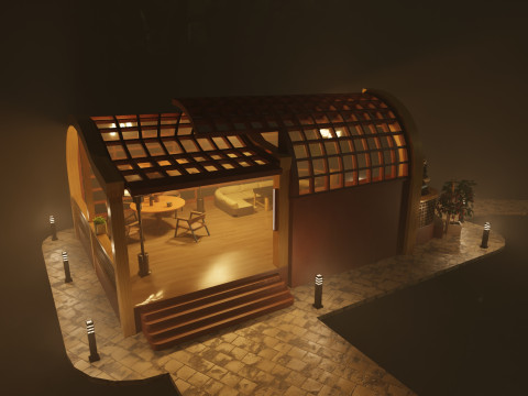 Alcove 3D Model