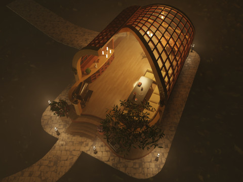 Alcove 3D Model