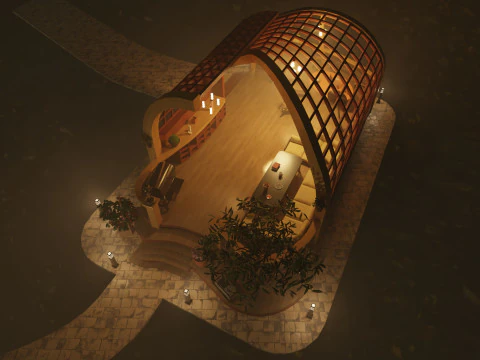 Alcove 3D Model