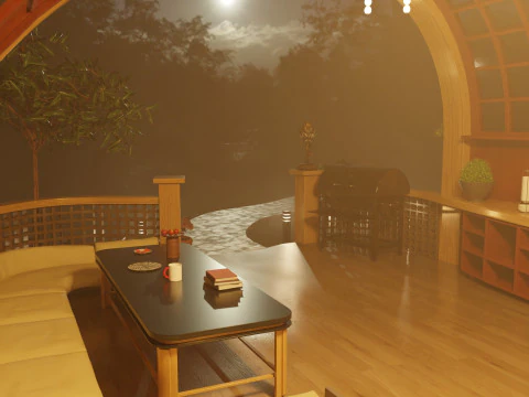 Alcove 3D Model