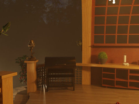 Alcove 3D Model