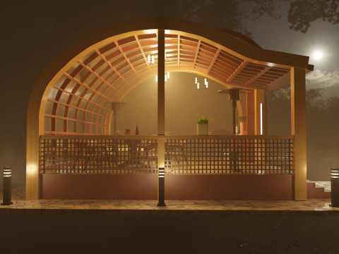 Alcove 3D Model