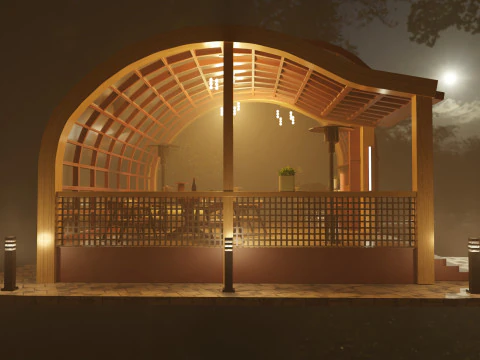 Alcove 3D Model