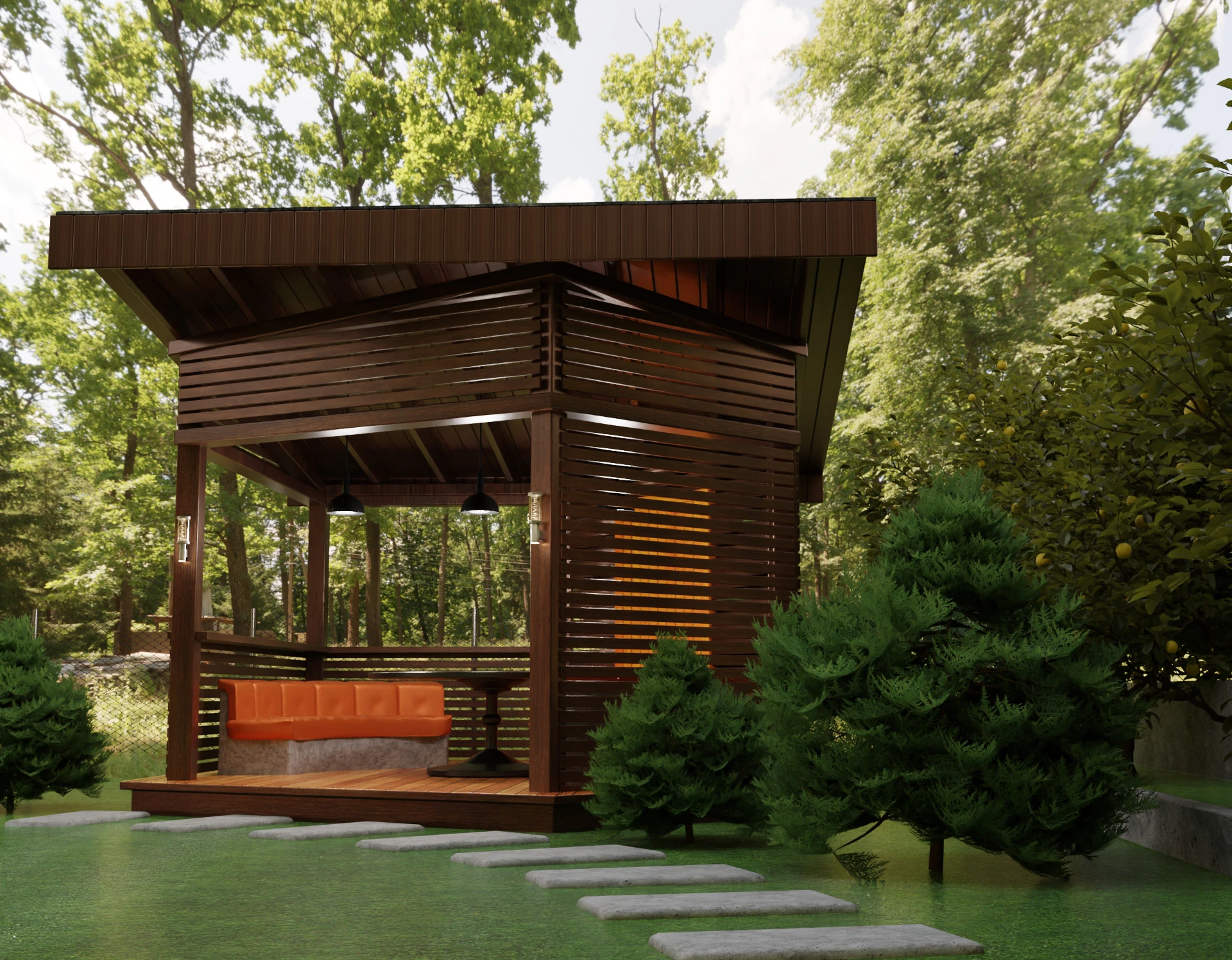 Alcove 3D Model .c4d .max .obj .3ds .fbx .stl .blend 