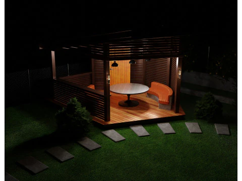 Alcove 3D Model