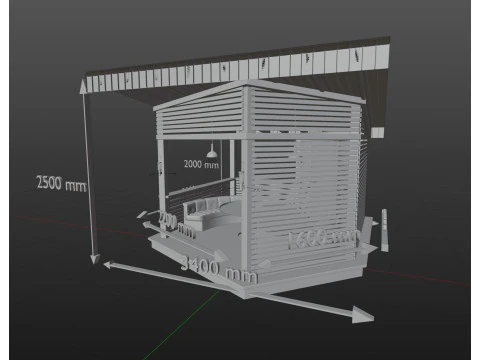 Alcove 3D Model