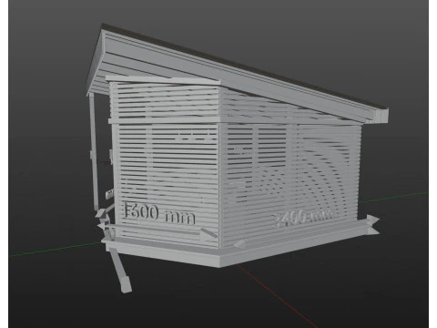Alcove 3D Model
