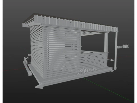 Alcove 3D Model